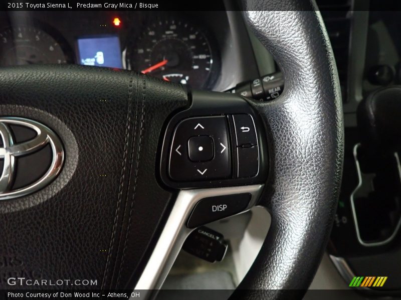 Predawn Gray Mica / Bisque 2015 Toyota Sienna L