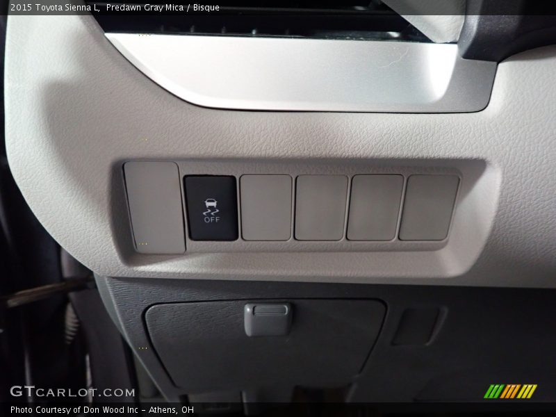 Predawn Gray Mica / Bisque 2015 Toyota Sienna L