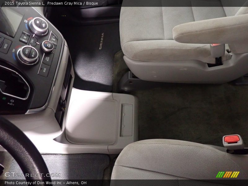 Predawn Gray Mica / Bisque 2015 Toyota Sienna L