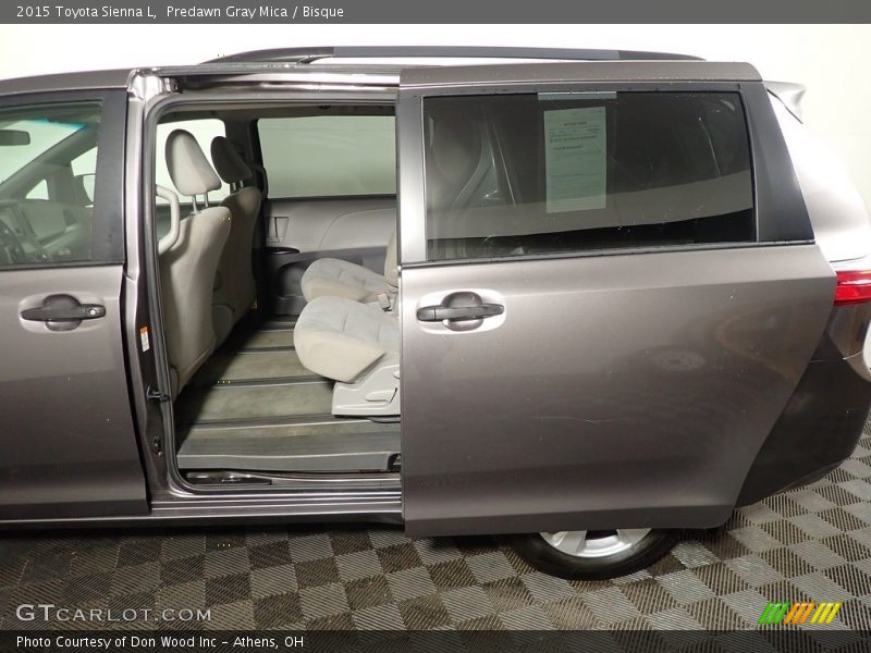 Predawn Gray Mica / Bisque 2015 Toyota Sienna L