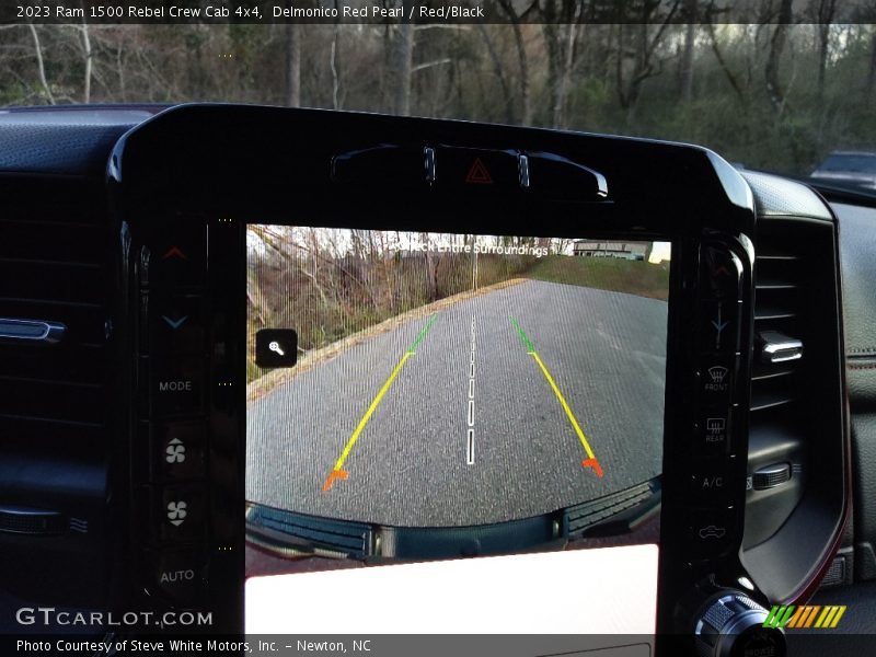Controls of 2023 1500 Rebel Crew Cab 4x4
