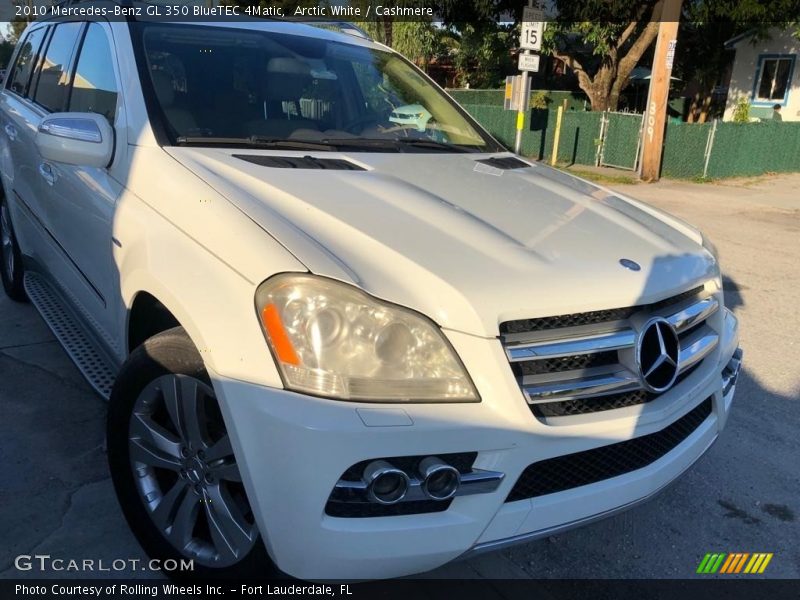 Arctic White / Cashmere 2010 Mercedes-Benz GL 350 BlueTEC 4Matic