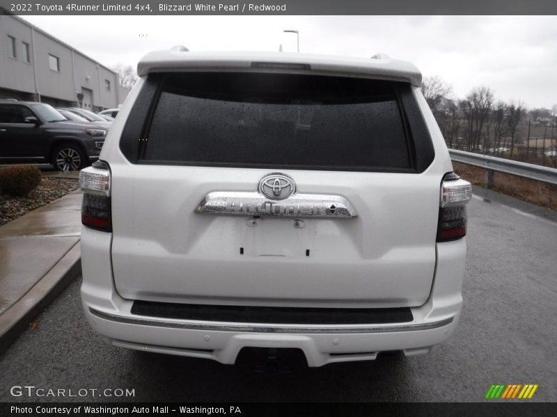 Blizzard White Pearl / Redwood 2022 Toyota 4Runner Limited 4x4