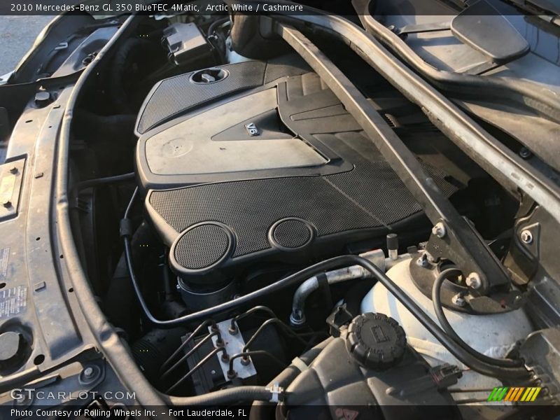 Arctic White / Cashmere 2010 Mercedes-Benz GL 350 BlueTEC 4Matic