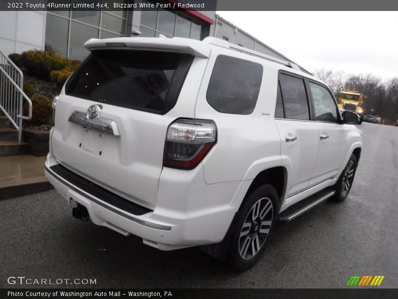 Blizzard White Pearl / Redwood 2022 Toyota 4Runner Limited 4x4