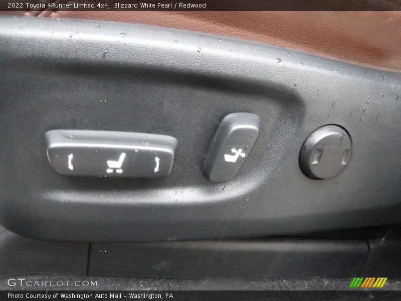 Blizzard White Pearl / Redwood 2022 Toyota 4Runner Limited 4x4