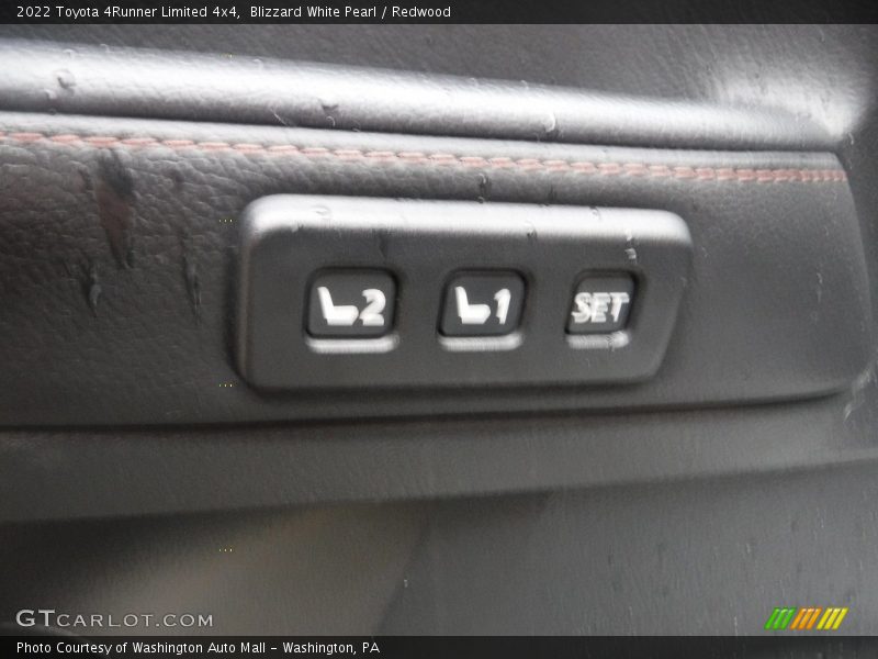 Blizzard White Pearl / Redwood 2022 Toyota 4Runner Limited 4x4