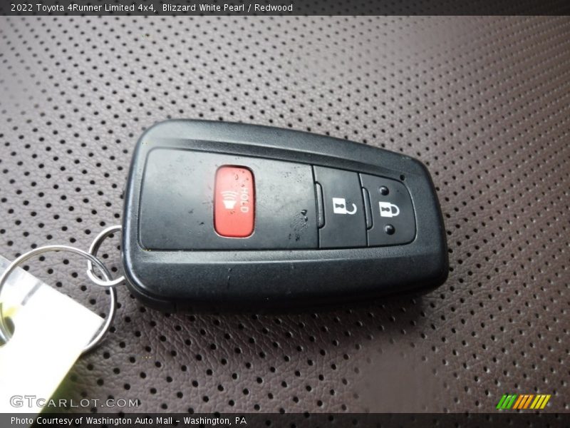 Keys of 2022 4Runner Limited 4x4