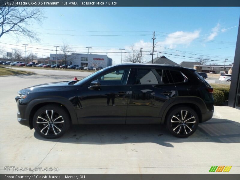 Jet Black Mica / Black 2023 Mazda CX-50 S Premium Plus AWD