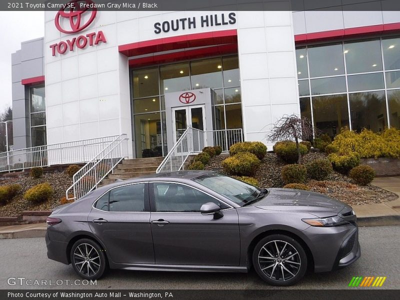 Predawn Gray Mica / Black 2021 Toyota Camry SE