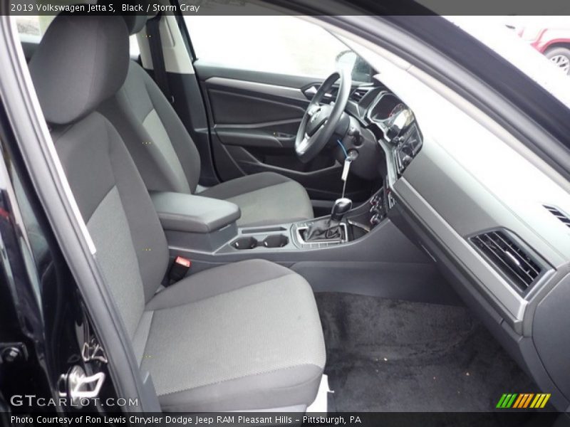 Black / Storm Gray 2019 Volkswagen Jetta S