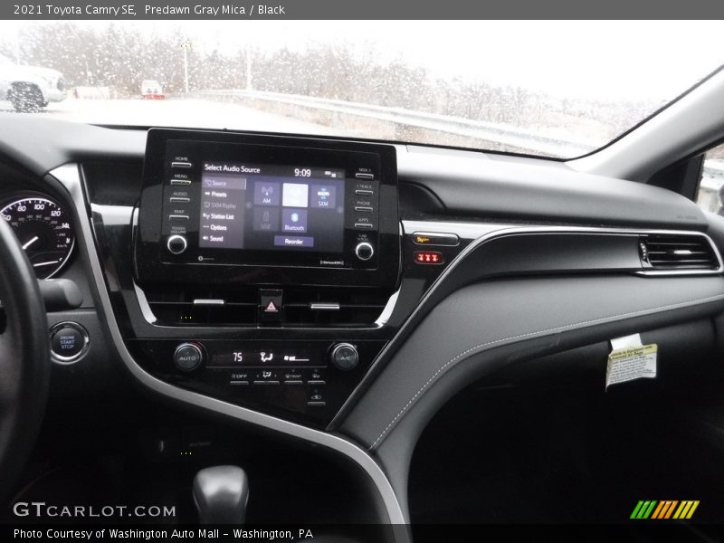 Predawn Gray Mica / Black 2021 Toyota Camry SE