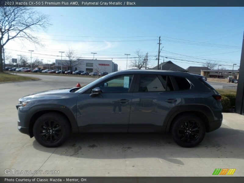 Polymetal Gray Metallic / Black 2023 Mazda CX-50 S Premium Plus AWD