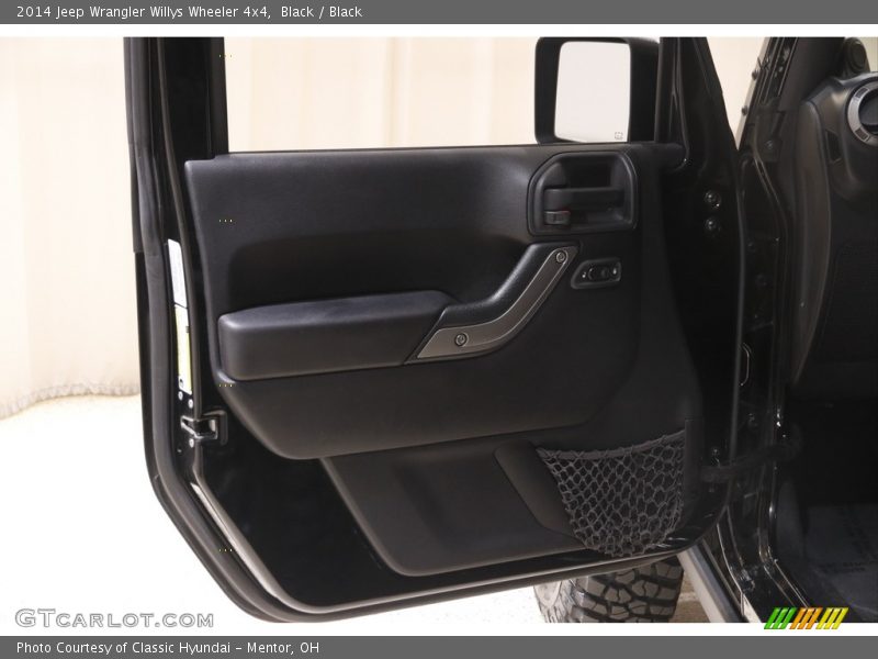 Black / Black 2014 Jeep Wrangler Willys Wheeler 4x4