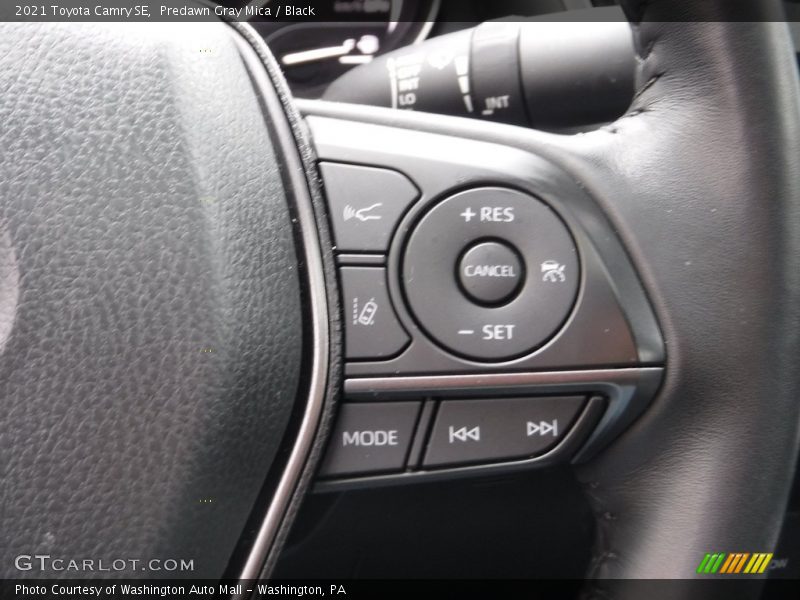 Predawn Gray Mica / Black 2021 Toyota Camry SE