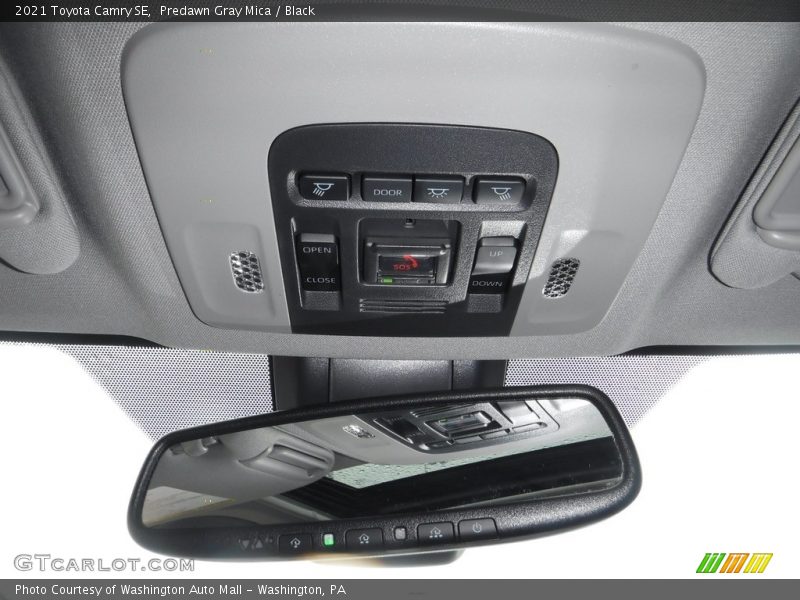 Predawn Gray Mica / Black 2021 Toyota Camry SE