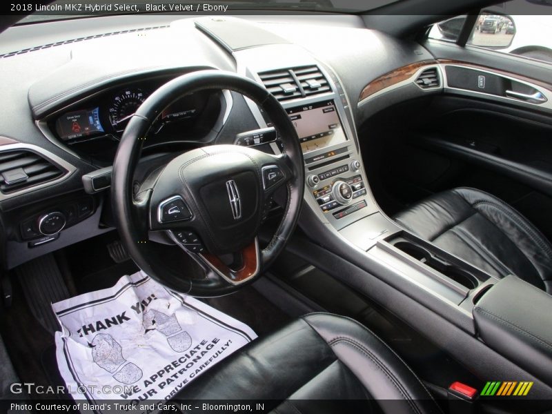 Black Velvet / Ebony 2018 Lincoln MKZ Hybrid Select