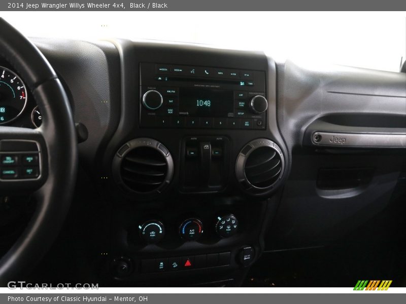 Black / Black 2014 Jeep Wrangler Willys Wheeler 4x4