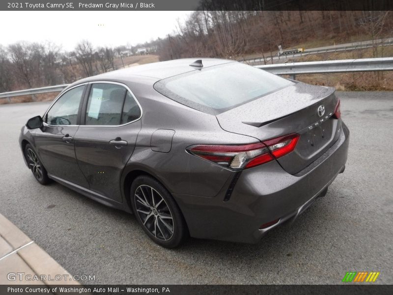 Predawn Gray Mica / Black 2021 Toyota Camry SE