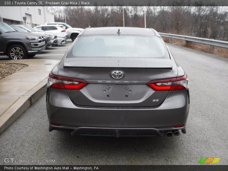 Predawn Gray Mica / Black 2021 Toyota Camry SE