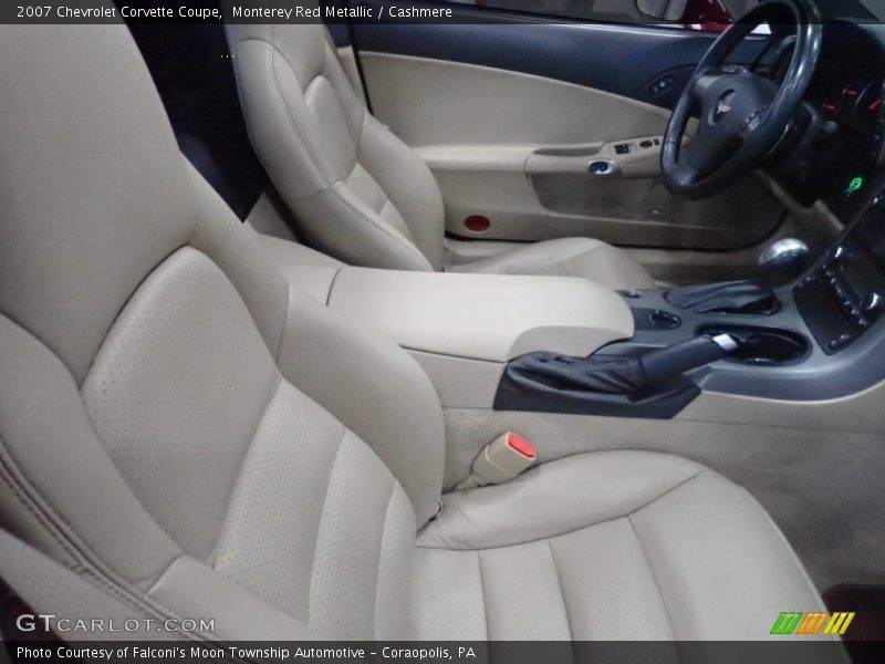 Monterey Red Metallic / Cashmere 2007 Chevrolet Corvette Coupe