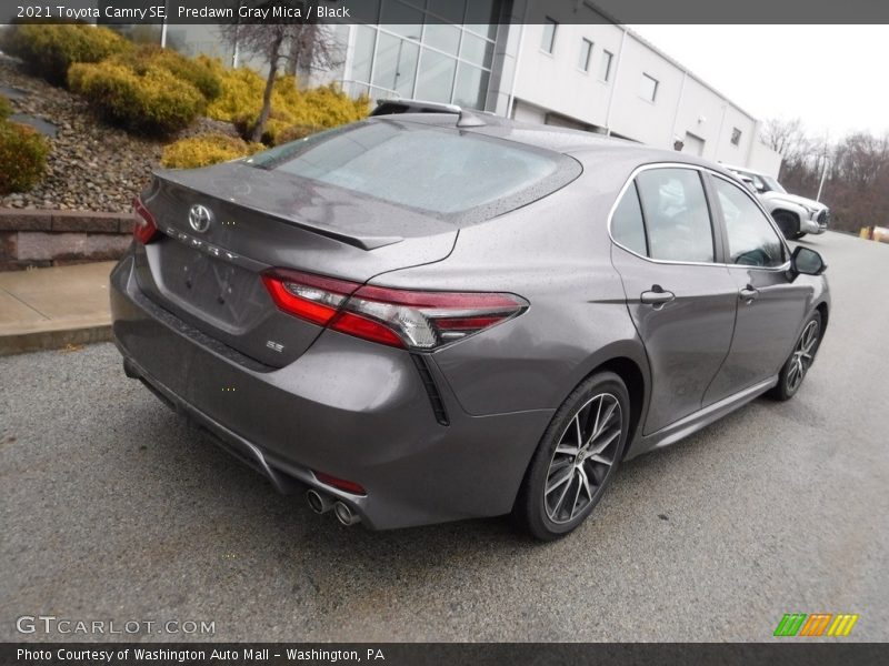 Predawn Gray Mica / Black 2021 Toyota Camry SE