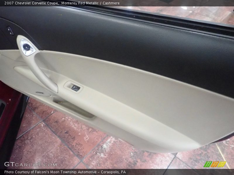 Monterey Red Metallic / Cashmere 2007 Chevrolet Corvette Coupe