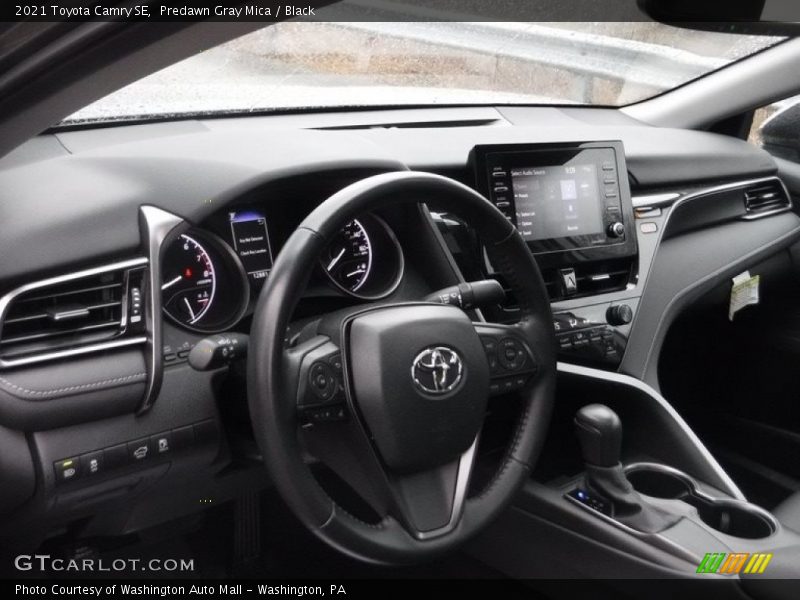 Predawn Gray Mica / Black 2021 Toyota Camry SE