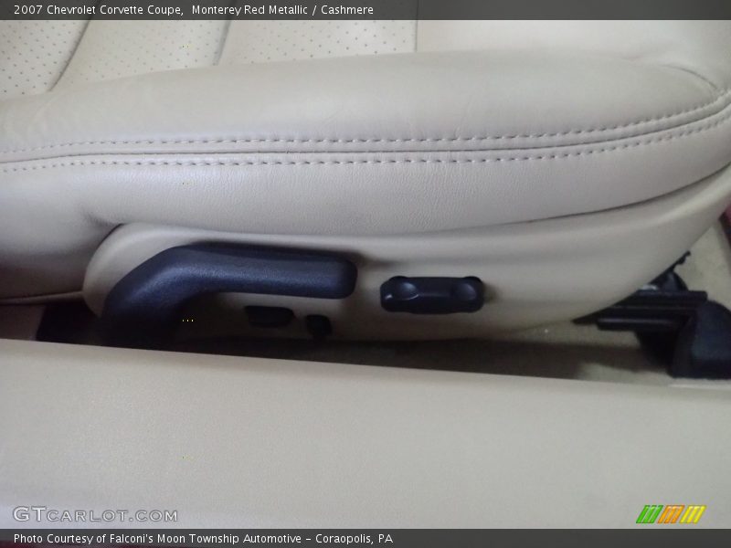 Monterey Red Metallic / Cashmere 2007 Chevrolet Corvette Coupe