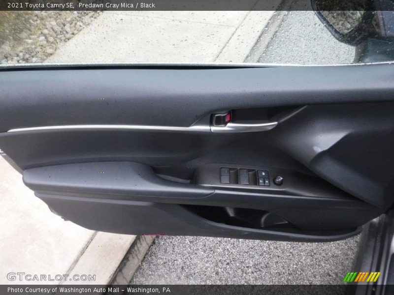 Predawn Gray Mica / Black 2021 Toyota Camry SE