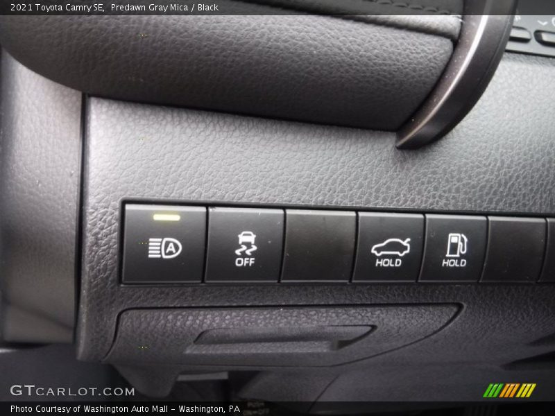 Predawn Gray Mica / Black 2021 Toyota Camry SE