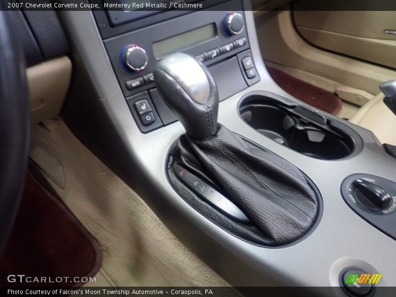 Monterey Red Metallic / Cashmere 2007 Chevrolet Corvette Coupe