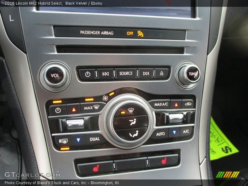Black Velvet / Ebony 2018 Lincoln MKZ Hybrid Select