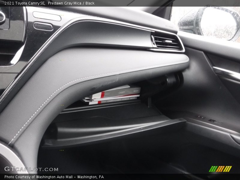 Predawn Gray Mica / Black 2021 Toyota Camry SE
