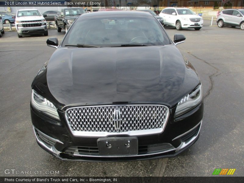 Black Velvet / Ebony 2018 Lincoln MKZ Hybrid Select