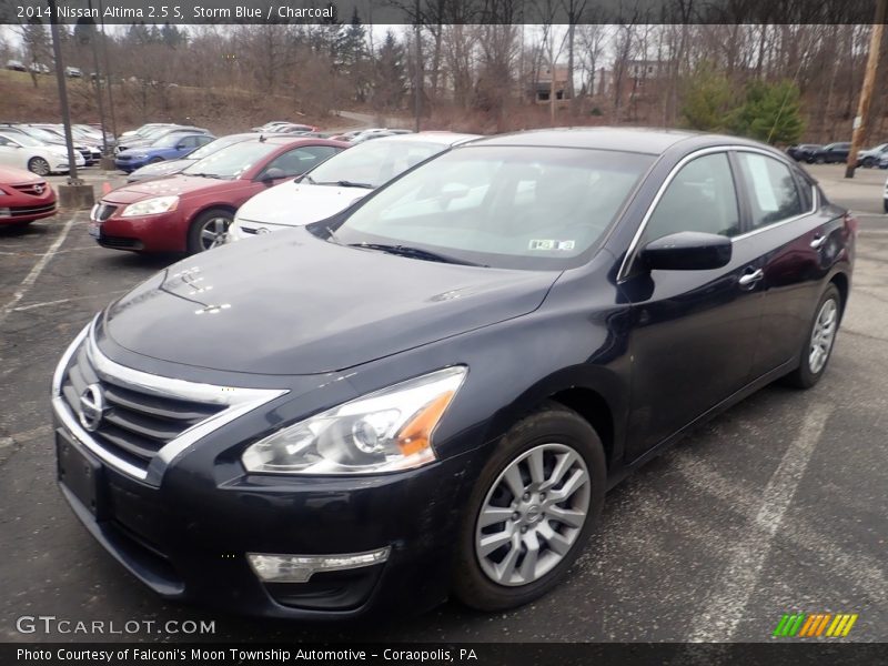 Storm Blue / Charcoal 2014 Nissan Altima 2.5 S