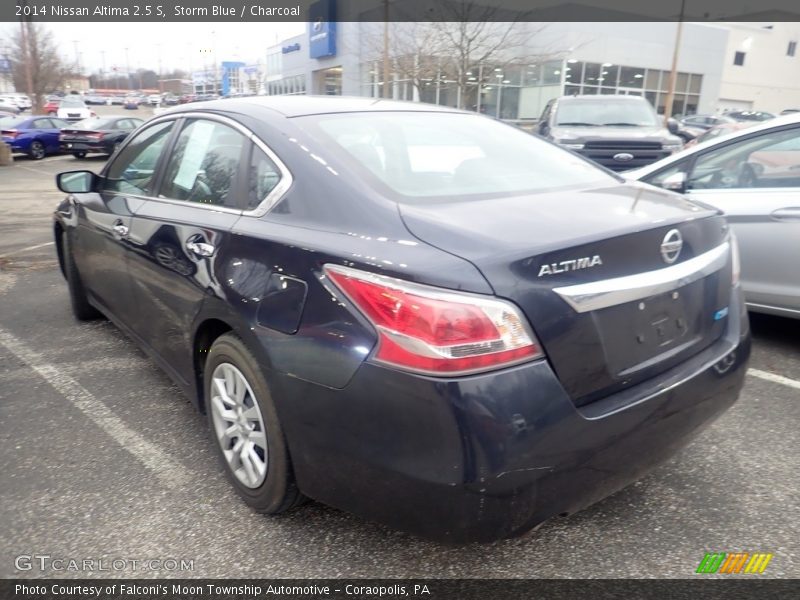 Storm Blue / Charcoal 2014 Nissan Altima 2.5 S
