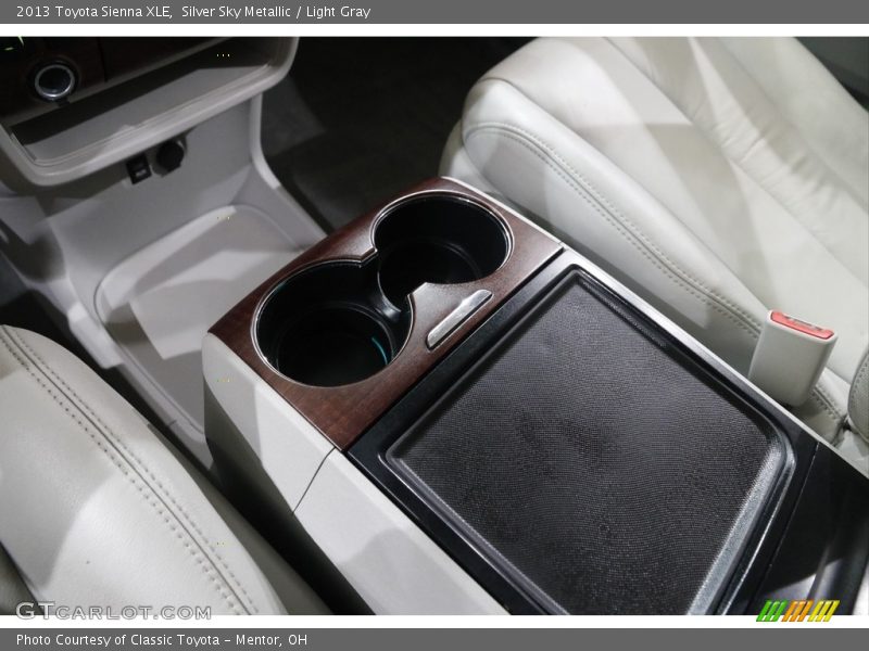 Silver Sky Metallic / Light Gray 2013 Toyota Sienna XLE