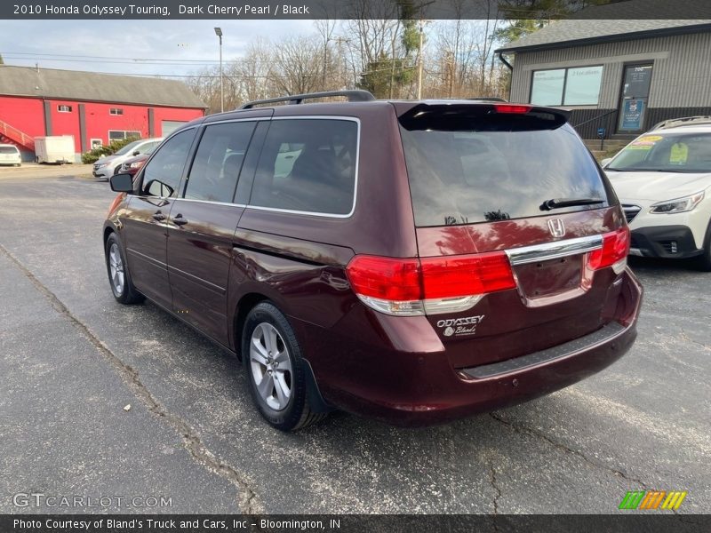 Dark Cherry Pearl / Black 2010 Honda Odyssey Touring