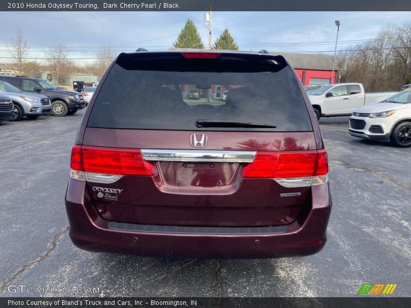 Dark Cherry Pearl / Black 2010 Honda Odyssey Touring