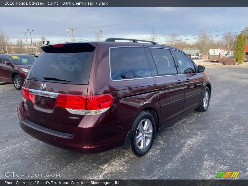 Dark Cherry Pearl / Black 2010 Honda Odyssey Touring