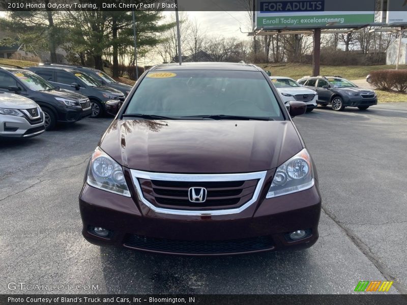 Dark Cherry Pearl / Black 2010 Honda Odyssey Touring