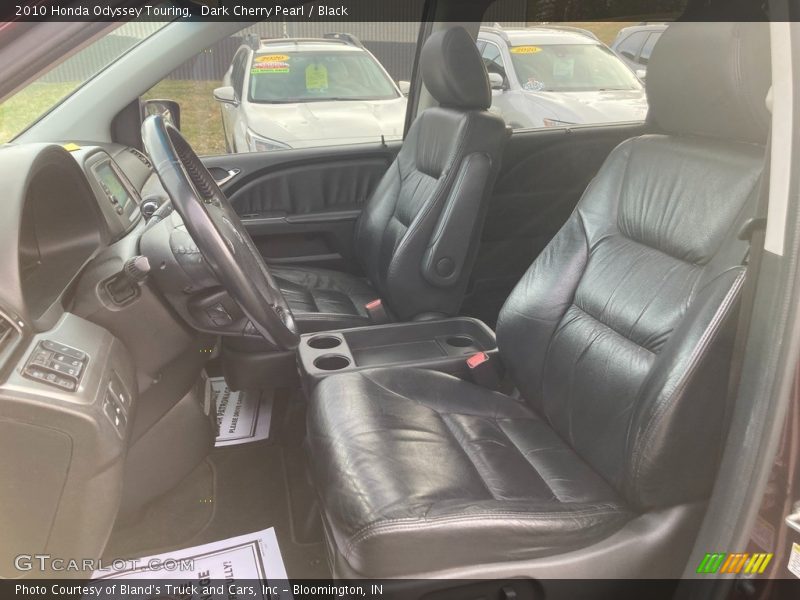 Dark Cherry Pearl / Black 2010 Honda Odyssey Touring