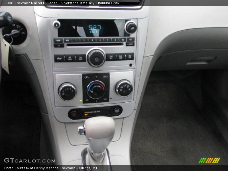 Silverstone Metallic / Titanium Gray 2008 Chevrolet Malibu LS Sedan