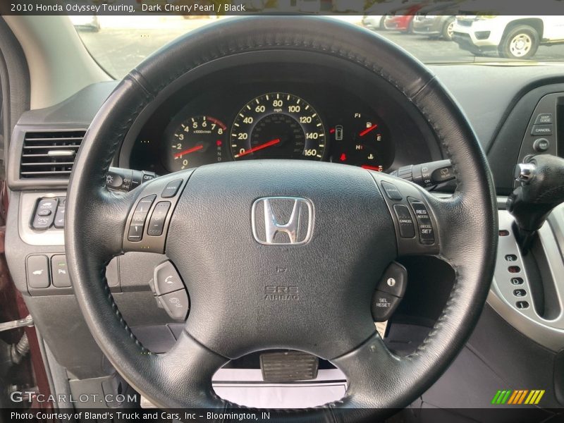 Dark Cherry Pearl / Black 2010 Honda Odyssey Touring