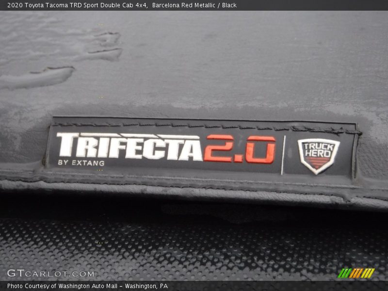Barcelona Red Metallic / Black 2020 Toyota Tacoma TRD Sport Double Cab 4x4