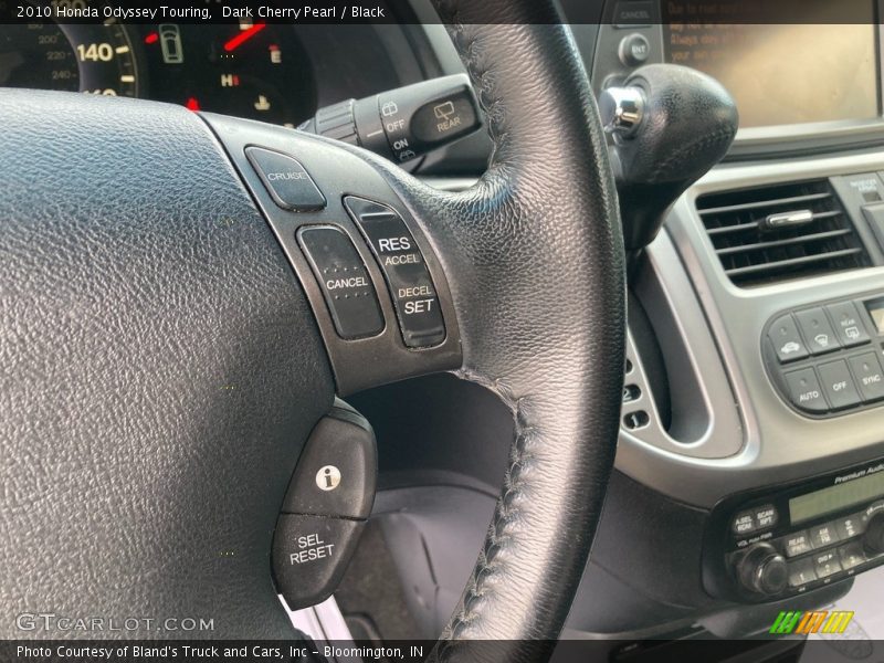 Dark Cherry Pearl / Black 2010 Honda Odyssey Touring