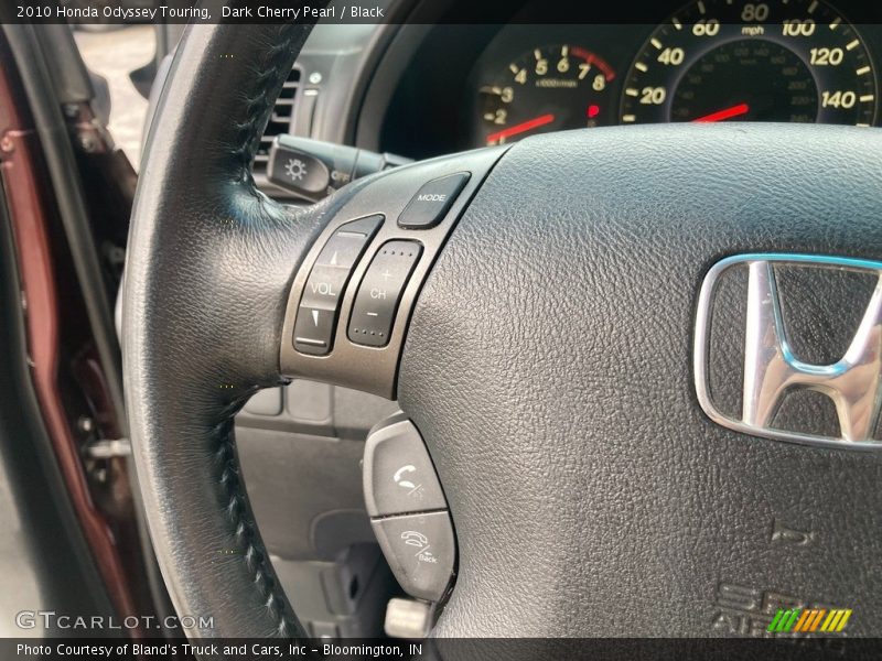 Dark Cherry Pearl / Black 2010 Honda Odyssey Touring