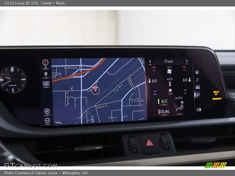 Caviar / Black 2019 Lexus ES 350