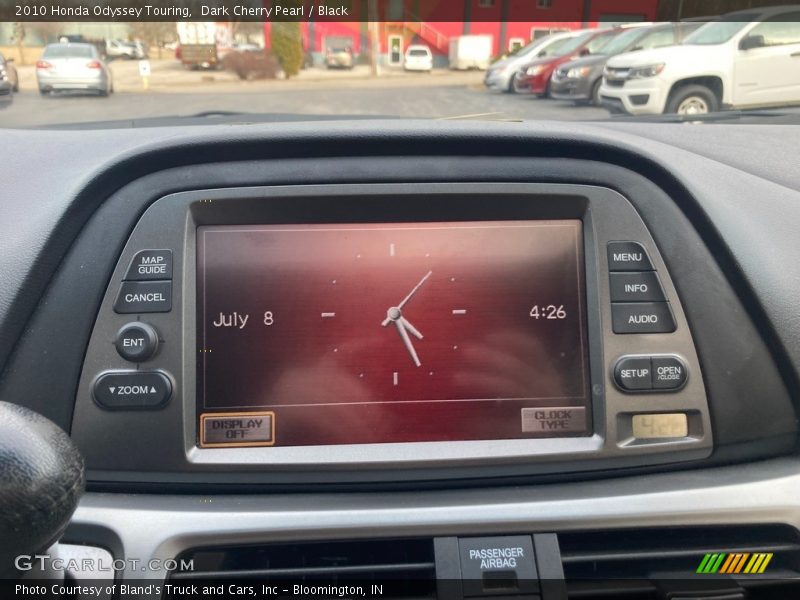 Dark Cherry Pearl / Black 2010 Honda Odyssey Touring